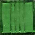 C730 Strong green translucent glass mosaic