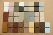 Sample Bag of 24x24mm Unglazed Ceramic Tiles